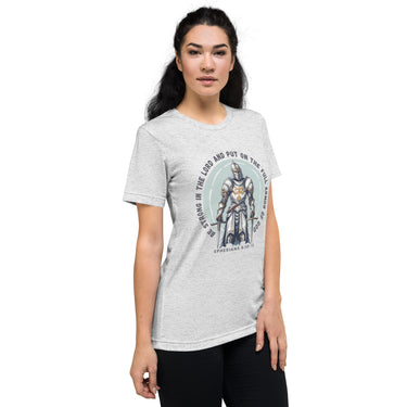 “Full Armor of God” Unisex Tri-Blend T-Shirt 3